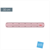 Lineal Colour Code | 30 cm, rose