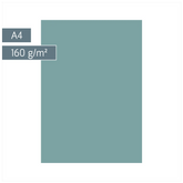 Multifunktionspapier Universalpapier | A4, 160 g/m², petrol, 25 Blatt