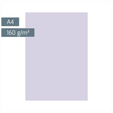 Multifunktionspapier Universalpapier | A4, 160 g/m², lilac, 25 Blatt