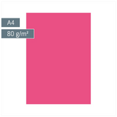 Multifunktionspapier Universalpapier | A4, 80 g/m², fuchsia, 50 Blatt