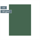 Multifunktionspapier Universalpapier | A4, 80 g/m², moosgrün, 50 Blatt