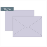 Briefumschläge Universalpapier | B6, 80 g/m², lilac