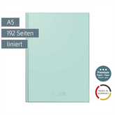 Notizbuch Premium Colour Line | A5, liniert, mint
