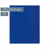 Ringbuch FACT!pp | A4, 2 Ringe, Füllhöhe: 25 mm, blau