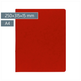 Ringbuch FACT!plus | A4, 2 Ringe, Füllhöhe: 15 mm, rot