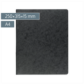 Ringbuch FACT!plus | A4, 2 Ringe, Füllhöhe: 15 mm, schwarz
