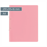 Ringbuch FACT!pp | A4, 2 Ringe, Füllhöhe: 16 mm, pastellrosa