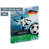 Ringbuch „Deutschland“ Fußball | A4, 2 Ringe, Füllhöhe: 16 mm, mehrfarbig