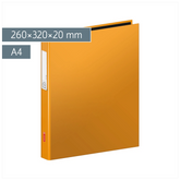 Ringbuch | A4, 2 Ringe, Füllhöhe: 20 mm, orange