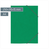 Ringbuch FACT!plus | A4, 2 Ringe, Füllhöhe: 15 mm, grün