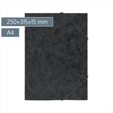Ringbuch FACT!plus | A4, 2 Ringe, Füllhöhe: 15 mm, schwarz
