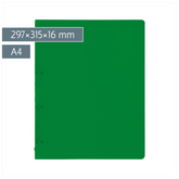Ringbuch FACT!pp | A4, 4 Ringe, Füllhöhe: 16 mm, grün