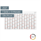 Plakatkalender Mod. 701 00 2027 | 139×79 cm