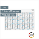 Plakatkalender Mod. 701 02 2027 | 98×68 cm