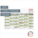 Tafelkalender 2027 | A4 quer