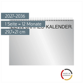 Zehnjahres-Kalender 2027-2036 A4 quer | 29,7×21 cm