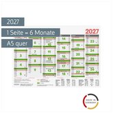 Tafelkalender 2027 | A5 quer
