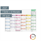 Tafelkalender DATAline 2027 | A4 quer