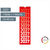 Streifenkalender 2027 | 13×45 cm