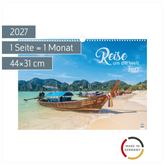 Bildkalender 2027 „Reise um die Welt“ | 44×31 cm