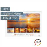 Bildkalender 2027 „Lichtimpressionen“ | 490×340 mm