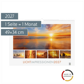 Bildkalender 2027 „Lichtimpressionen“ | 49×34 cm