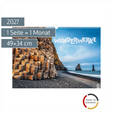 Bildkalender 2027 „Wunderwerke der Natur“ | 49×34 cm