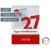 Abreißkalender 2027 Nr. 13 | 9,8×14,2 cm