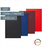 Taschenkalender Mod. 716 2027 | A7, Kunststoff, sortiert