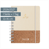 Schülerkalender 2026/2027 „Naturality“ | A6, Textil