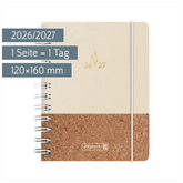 Schülerkalender 2026/2027 „Naturality“ | A6, Textil