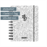 Schülerkalender 2026/2027 „ZENart“ | A6, Kunststoff