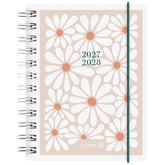 Schülerkalender 2027/2028 „Daisy“ | A6, Kunststoff
