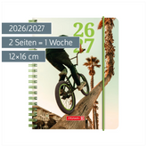 Schülerkalender 2026/2027 „Freestyle“ | A6, Kunststoff