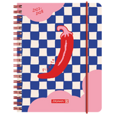 Schülerkalender 2027/2028 „Chili“ | A6, Kunststoff