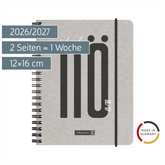 Schülerkalender 2026/2027 „Nope“ | A6, Karton