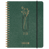 Schülerkalender 2027/2028 „Botanical“ | A6, Karton