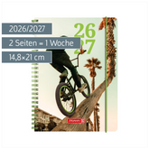 Schülerkalender 2026/2027 „Freestyle“ | A5, Kunststoff