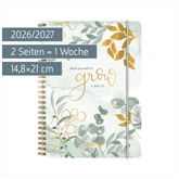 Schülerkalender 2026/2027 „Bloom“ | A5, Kunststoff