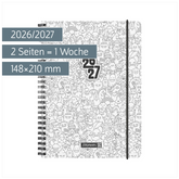 Schülerkalender 2026/2027 „ZENart“ | A5, Kunststoff