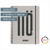 Schülerkalender 2026/2027 „Nope“ | A5, Karton