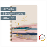 Schülerkalender Style 2026/2027 „Harmony“ | A5, Kunststoff