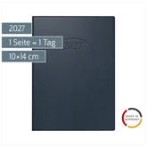 Taschenkalender Mod. 736 2027 | A6, Kunststoff, dunkelblau