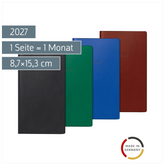 Taschenkalender Mod. 748 2027 | A6, Kunststoff, sortiert