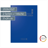 Lehrerkalender 2026/2027 Termin- & Unterrichtsplaner | A5, Kunststoff, blau