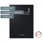 Lehrerkalender 2026/2027 Termin- & Unterrichtsplaner | A5, Kunststoff, schwarz