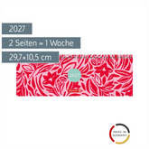 Querterminbuch Mod. 772 2027 „Poppy“ | 29,7×10,5 cm, Karton