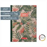Buchkalender Design Line Mod. 795 2027 „Tropical“ | A5, Papier