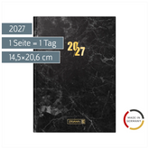 Buchkalender Design Line Mod. 795 2027 „Graphite“ | A5, Papier