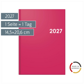 Buchkalender Colour Line Mod. 795 2027 | A5, Papier, pink